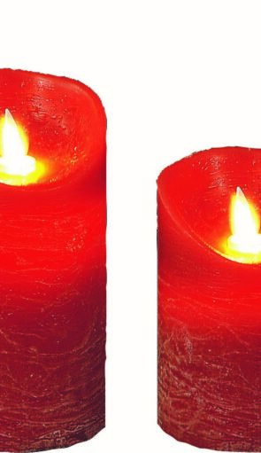 Διακοσμητικό Κερί Μπαταρίας Με Κίνηση ,Ø 8 x 10cm