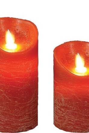 Διακοσμητικό Κερί Μπαταρίας Με Κίνηση ,Ø 8 x 17,5cm