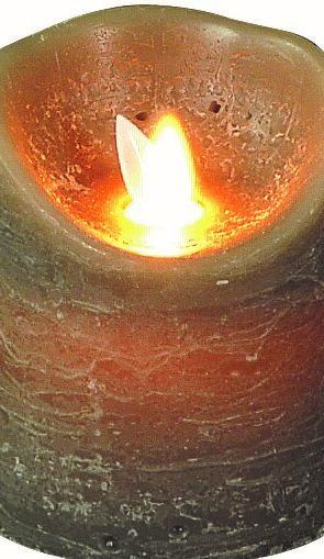 Διακοσμητικό Κερί Μπαταρίας Με Κίνηση ,Ø 8 x 12,5cm