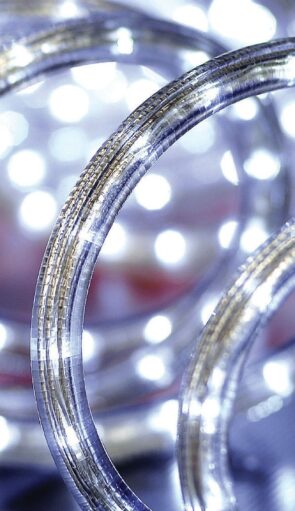 10 Μετρος Led Λευκός Φωτοσωλήνας Με 8 Προγράμματα ,Ø13-3,IP44