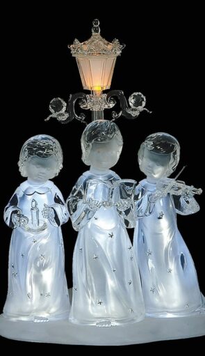 Ακρυλικό Επιτραπέζιο Διακοσμητικό Με Φώς Μπαταρίας 30(H)cm