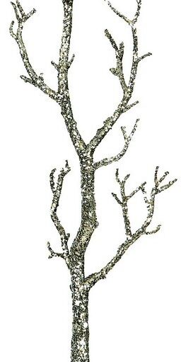 Χριστουγεννιάτικο Διακοσμητικό Ξερόκλαδο Με Γκλίτερ 45cm