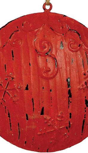 Μεταλλική Χριστουγεννιάτικη Μπάλα 11cm