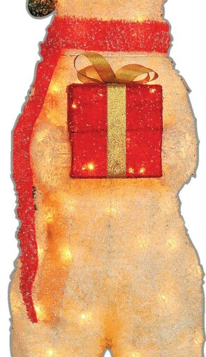 Φωτιζόμενος Χριστουγεννιάτικος Χιονάνθρωπος 103cm