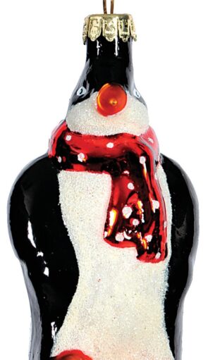 Γυάλινο Κρεμαστό Χριστουγεννιάτικο Στολίδι 10cm