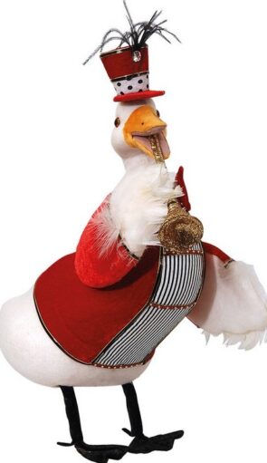 Χριστουγεννιάτικη Διακοσμητική Πάπια 40x 28 x 50(h)cm