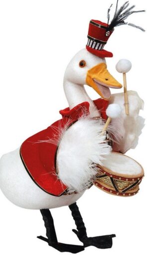 Χριστουγεννιάτικη Διακοσμητική Πάπια 30 x 18 x 37(h)cm