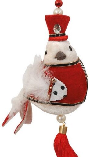 Πάνινο Κρεμαστό Χριστουγεννιάτικο Στολίδι 8 x 13 x 15(h)cm