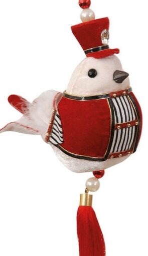 Πάνινο Κρεμαστό Χριστουγεννιάτικο Στολίδι 8 x 13 x 15(h)cm