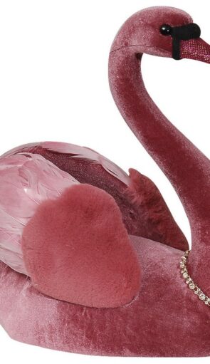 Χριστουγεννιάτικο Διακοσμητικό Φλαμίνγκο 32 x 18 x 34(h)cm