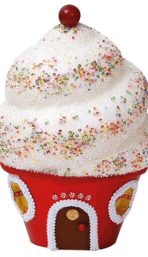 Ζαχαρωτό Χριστουγεννιάτικο Στολίδι 18 x 18 x 27(h)cm