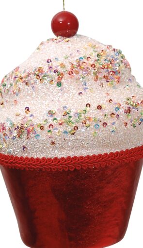 Ζαχαρωτό Χριστουγεννιάτικο Στολίδι 11 x 11 x 16(h)cm