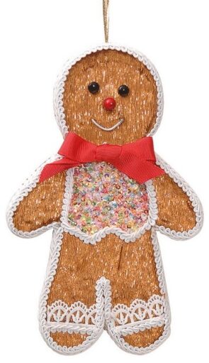 Κρεμαστό Ζαχαρωτό Χριστουγεννιάτικο Στολίδι 13 x 2 x 20(h)cm