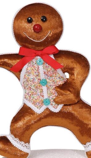 Ζαχαρωτό Επιδαπέδιο Χριστουγεννιάτικο Στολίδι 34 x 16 x 38(h)cm