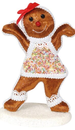 Ζαχαρωτό Χριστουγεννιάτικο Στολίδι 14 x 9 x 22(h)cm