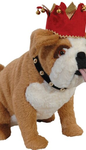 Χριστουγεννιάτικο Διακοσμητικό Σκυλί 40 x 19 x 36(h)cm