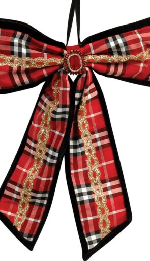 Κόκκινος Χριστουγεννιάτικος Φιόγκος 45cm