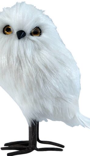 Χριστουγεννιάτικη Διακοσμητική Κουκουβάγια 17 x 10 x 17(h)cm