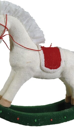 Χριστουγεννιάτικο Διακοσμητικό Άλογο 38 x 11 x 33(h)cm