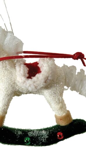 Κρεμαστό Χριστουγεννιάτικο Στολίδι Φελιζόλ 16 x 4 x 14(h)cm