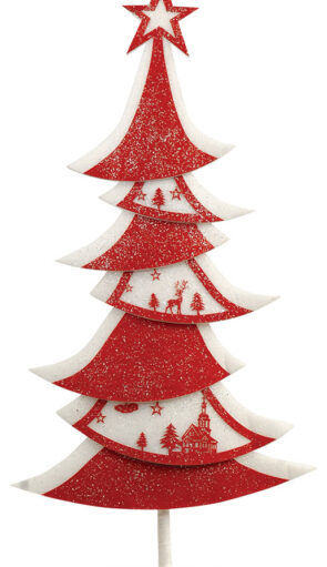 Επιτραπέζιο Χριστουγεννιάτικο Διακοσμητικό Φενιζόλ 60 x 11 x 120(h)cm