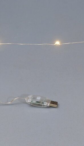 100Led Θερμά Χριστουγεννιάτικα Φωτάκια Copper Με Usb Σύνδεση Και Προγράμματα