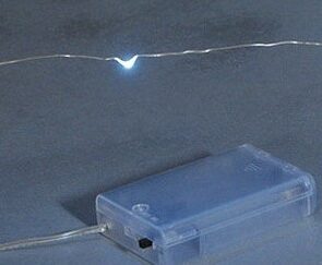 100Led Λαμπάκια Μπαταρίας Με Ψυχρό Φωτισμό 10 Μέτρα