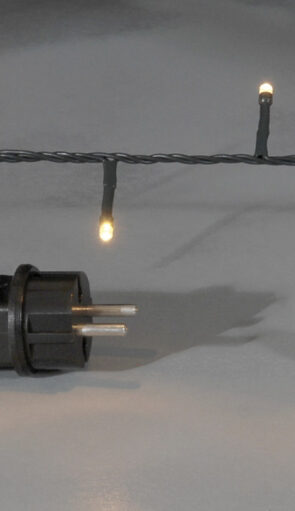 700Led Λαμπάκια Με Επέκταση Και Μετασχηματιστή Ip44 ,Πράσινο Καλώδιο/Θερμό Λαμπάκι ,35 Μέτρα