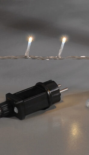 180Led Λαμπάκια Με Επέκταση,Πρόγραμμα Και Μετασχηματιστή Ip44 ,Διάφανο Καλώδιο/Θερμό Λαμπάκι ,9 Μέτρα