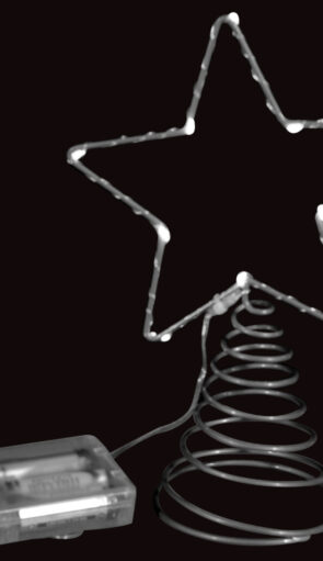 Led Φωτιζόμενη Κορυφή Μπαταρίας Με Λευκό Φωτισμό ,23cm