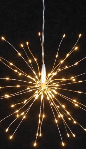 30cm Led Αχινός Copper Με 120Led Φωτάκια Και Μετασχηματιστή ip44