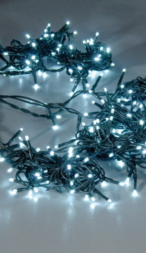 216Led Λαμπάκια Χταπόδι Με Μετασχηματιστή Ip44 Και Πρόγραμμα,Πράσινο Καλώδιο/Λευκό Λαμπάκι,2,52 Μέτρα