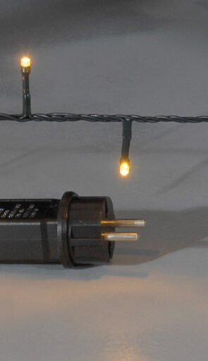 400Led Λαμπάκια Με Επέκταση Και Μετασχηματιστή ip44,Πράσινο Καλώδιο/Θερμό(Warm) Λαμπάκι ,39 Μέτρα