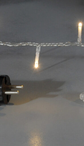 400Led Λαμπάκια Με Επέκταση Και Μετασχηματιστή ip44,Διάφανο Καλώδιο/Θερμό Λαμπάκι ,39 Μέτρα