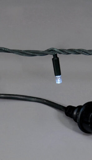 100Led Λαμπάκια Επεκτεινόμενα Με Πράσινο Καλώδιο/Λευκό Λαμπάκι ,Ip44 , 11,5 Μέτρα