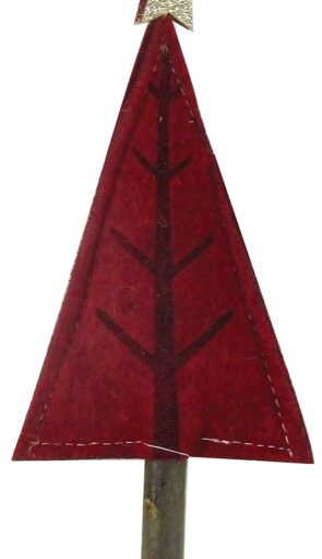 Πάνινο Κρεμαστό Χριστουγεννιάτικο Στολίδι 8 x 2 x 17(h)cm