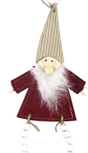 Πάνινο Κρεμαστό Χριστουγεννιάτικο Στολίδι 11 x 24(h)cm