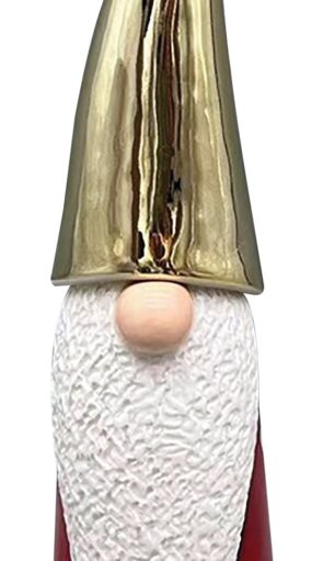 Πήλινο Επιτραπέζιο Χριστουγεννιάτικο Στολίδι 9 x 9 x 35(h)cm