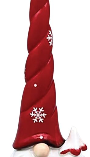 Πήλινο Επιτραπέζιο Χριστουγεννιάτικο Στολίδι 8 x 7 x 26(h)cm