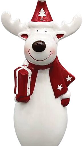 Πήλινο Επιτραπέζιο Χριστουγεννιάτικο Στολίδι 11 x 8 x 24(h)cm