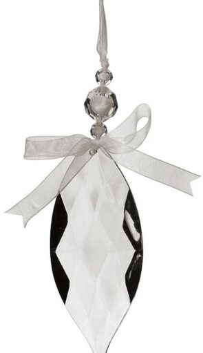 Κρεμαστό Ακρυλικό Χριστουγεννιάτικο Στολίδι 4 x 13(h)cm