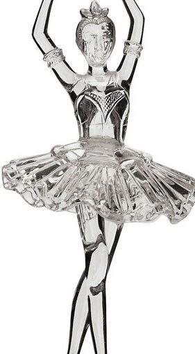 Ακρυλικό Κρεμαστό Χριστουγεννιάτικο Στολίδι Μπαλαρίνα 8 x 18(h)cm