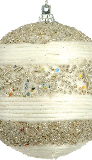 Πλαστική Χριστουγεννιάτικη Μπάλα 10cm