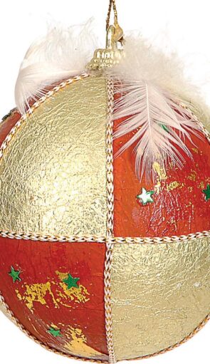 Χριστουγεννιάτικη Μπάλα Φελιζόλ 8cm