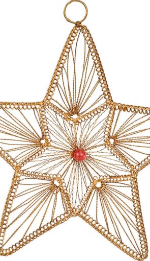 Κρεμαστό Χριστουγεννιάτικο Αστέρι 20cm