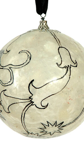 Πλαστική Χριστουγεννιάτικη Μπάλα 9cm