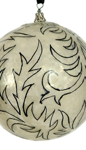 Πλαστική Χριστουγεννιάτικη Μπάλα 9cm