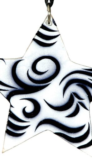 Ακρυλικό Χριστουγεννιάτικο Στολίδι 9cm