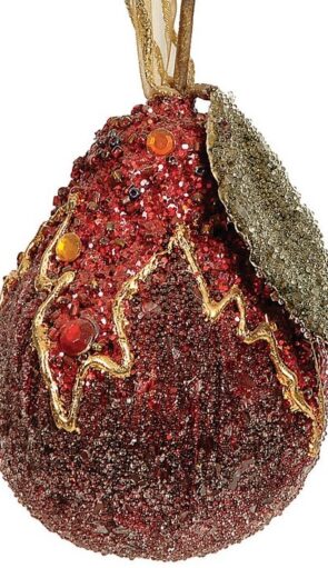 Πλαστκή Χριστουγεννιάτικη Μπάλα 12cm