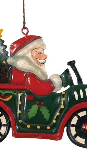 Μεταλλικό Κρεμαστό Χριστουγεννιάτικο Στολίδι 11cm